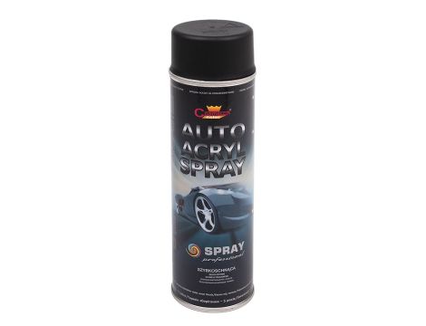 CHAMPION SPRAY AUTO ACRYL CZARNY MAT 500ml PROFESSIONAL